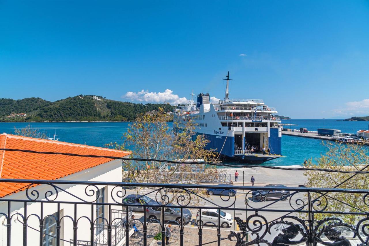 Megaron Skiathos Boutique Residence Bagian luar foto